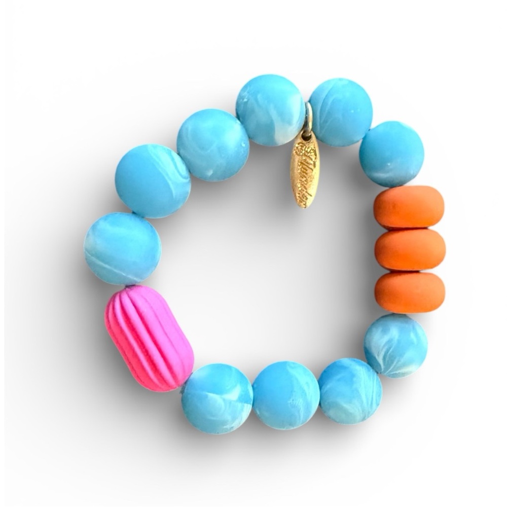NWT! Plunder Design Dreamy Beaded Stretch Bracelet